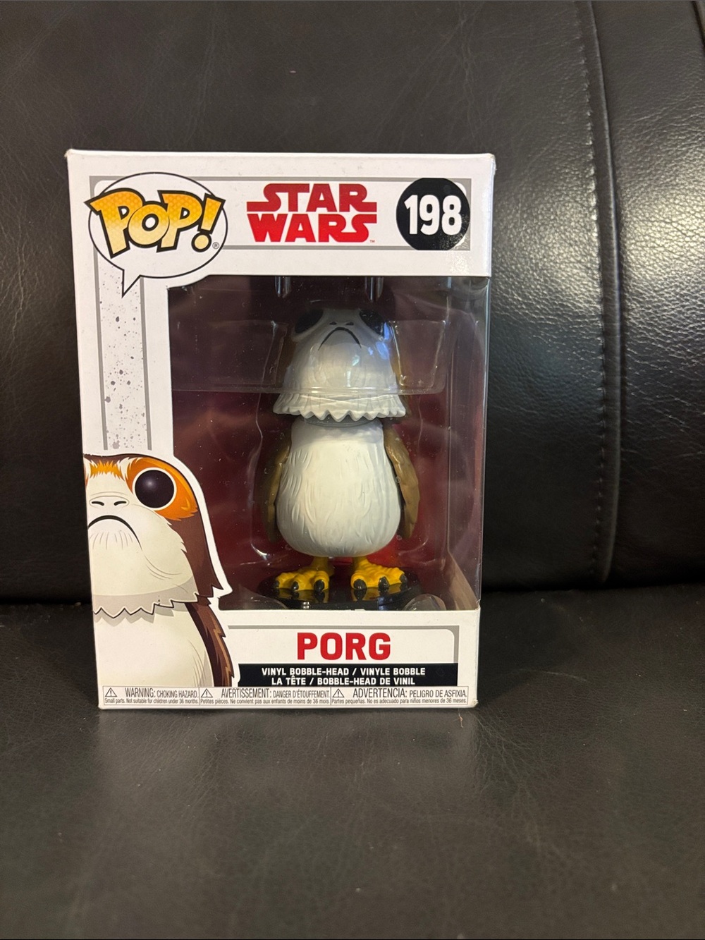 Funko Star Wars Porg Pop! Figure - White, Brown, Yellow, Black